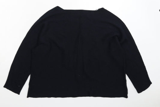 Womens UK Size M H&M Blue Pullover Jumper