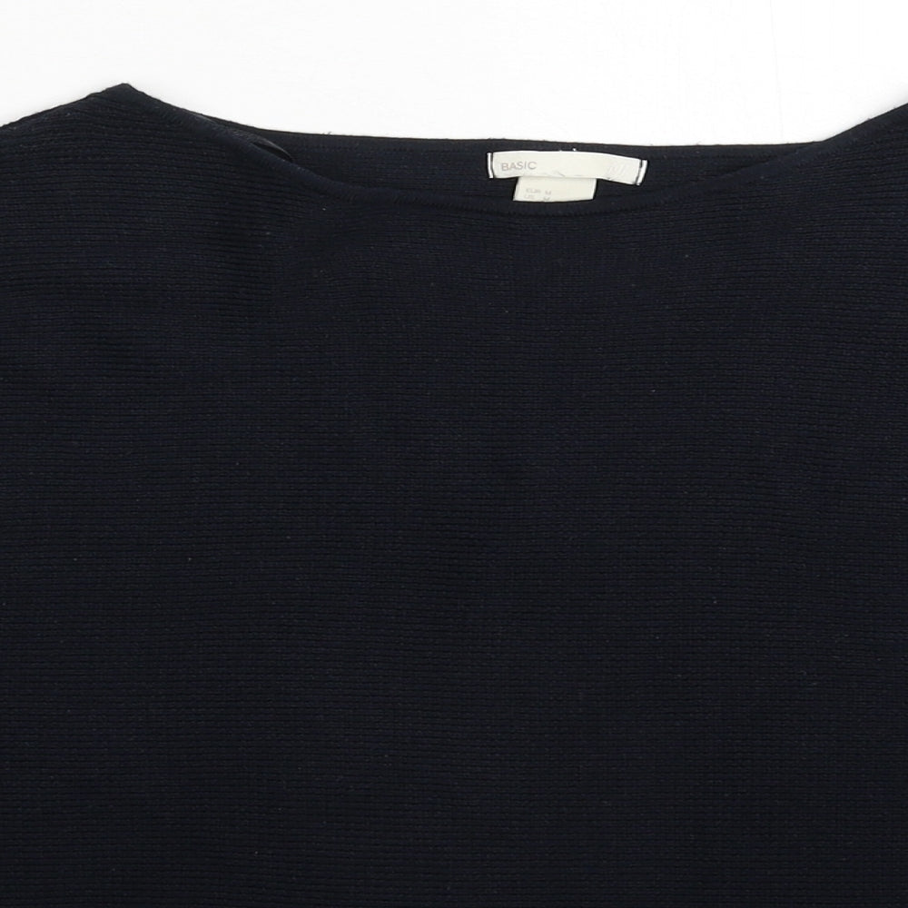 Womens UK Size M H&M Blue Pullover Jumper