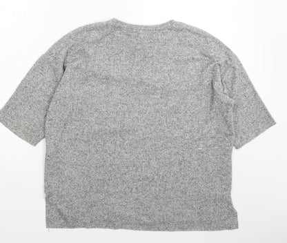 Womens UK Size S Zara Grey Pullover Jumper
