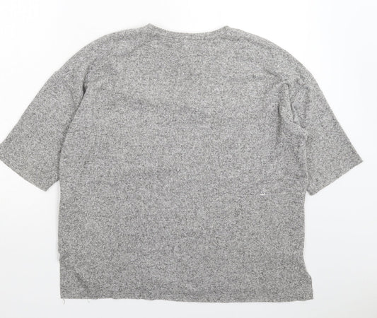 Womens UK Size S Zara Grey Pullover Jumper
