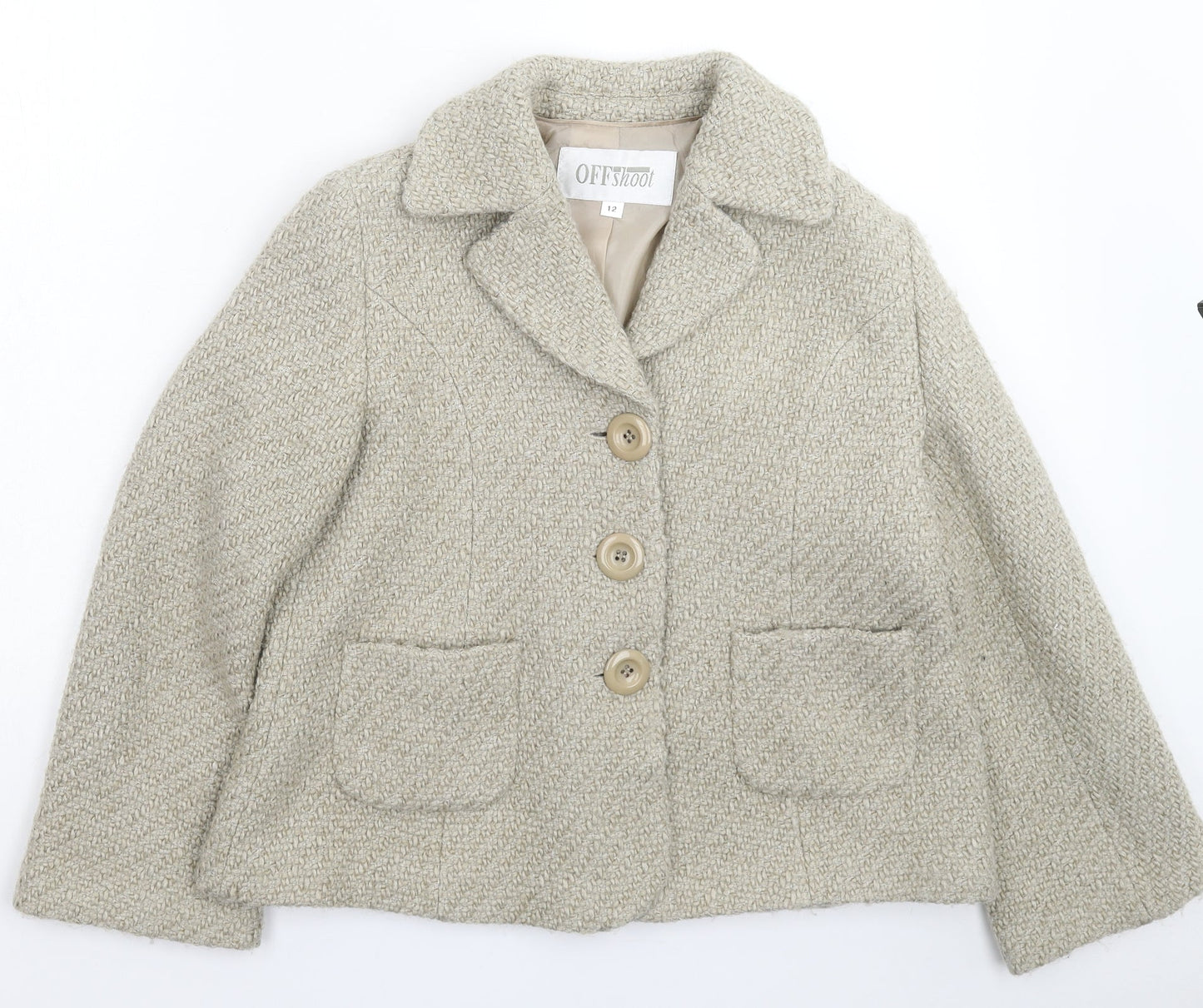 Womens UK Size 12 OffShoot Grey Jacket