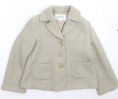 Womens UK Size 12 OffShoot Grey Jacket