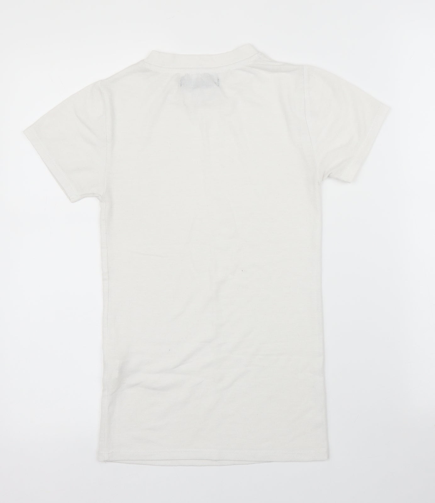 Primark Womens White   Basic T-Shirt Size 6