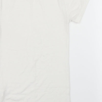 Primark Womens White   Basic T-Shirt Size 6