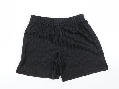 George Boys Black   Sweat Shorts Size 5 Years