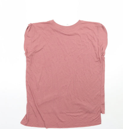 Bella + Canvas Womens Pink   Basic T-Shirt Size S