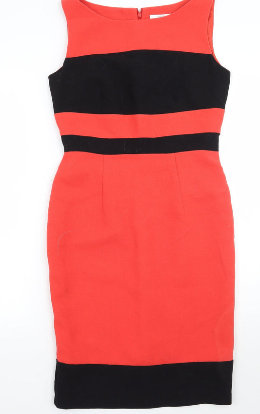Marks and Spencer Womens Orange   A-Line  Size 10