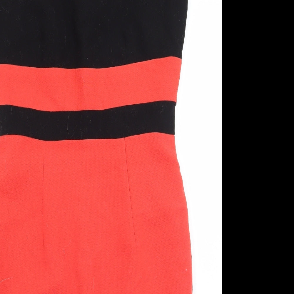 Marks and Spencer Womens Orange   A-Line  Size 10