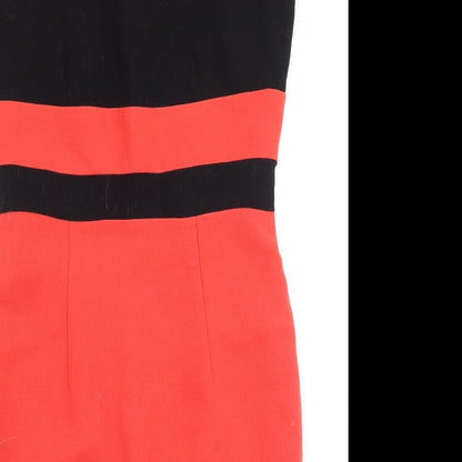 Marks and Spencer Womens Orange   A-Line  Size 10