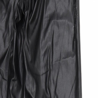 PRETTYLITTLETHING Womens Black   Trousers  Size 4 L32 in