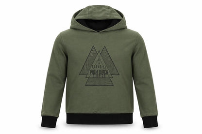 Very Boys Green   Pullover Hoodie Size 7 Years