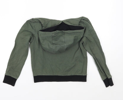 Very Boys Green   Pullover Hoodie Size 7 Years