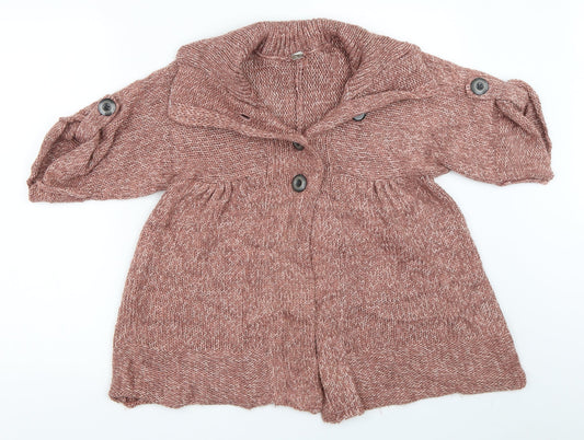 NEXT Womens Pink   Cardigan Jumper Size 10