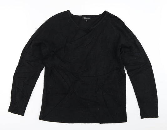 First Avenue Womens Black   Pullover Jumper Size L