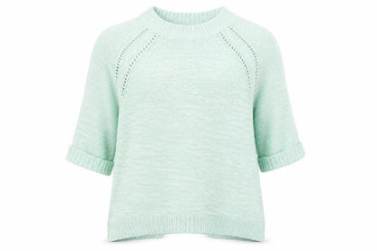 Womens UK Size 6 New Look Green Pullover Jumper