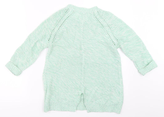 Womens UK Size 6 New Look Green Pullover Jumper