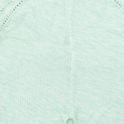 Womens UK Size 6 New Look Green Pullover Jumper