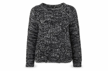 Womens UK Size XS H&M Black Pullover Jumper