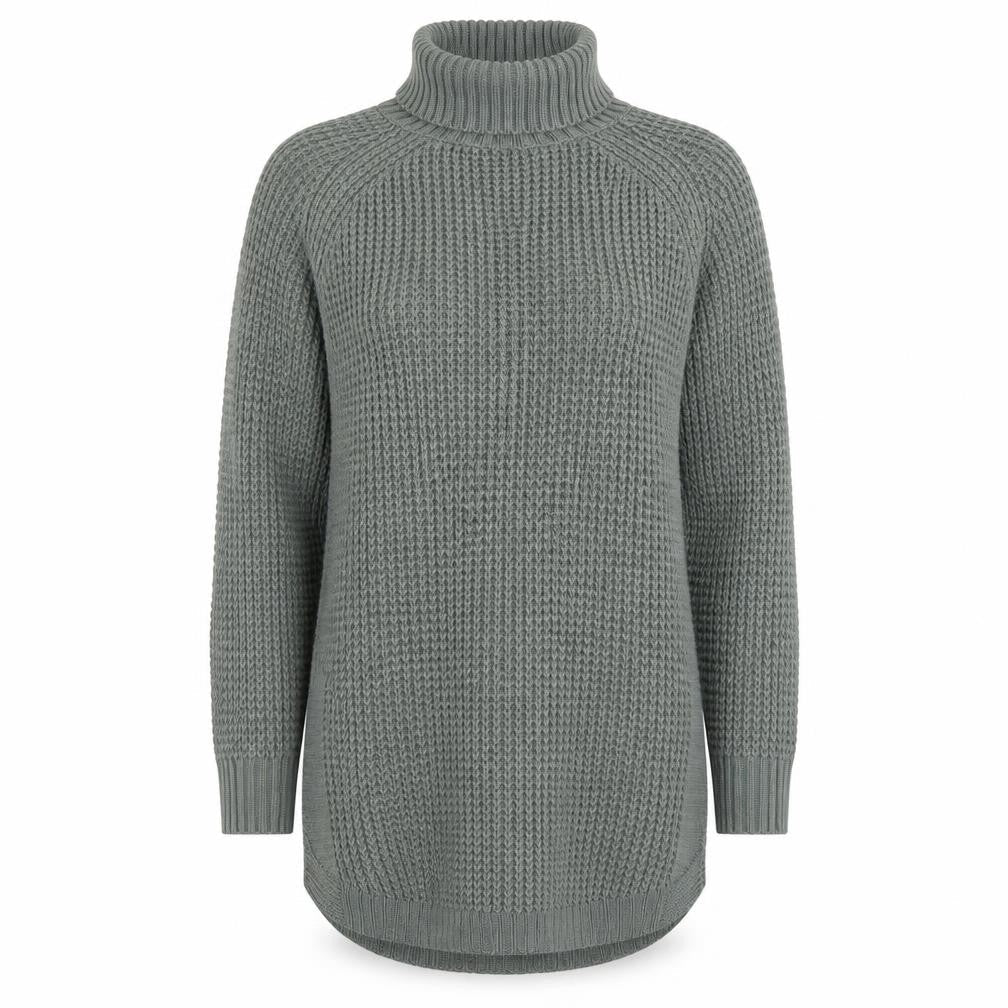 Womens UK Size M SheIn Green Pullover Jumper