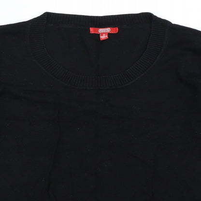 Grace Fashion Womens Black   Pullover Jumper Size 10