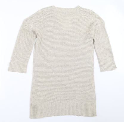 Womens UK Size S Wallis Beige Pullover Jumper