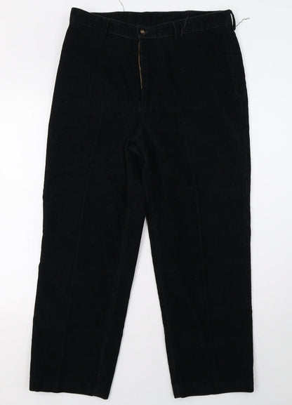 Haggar Womens Black   Trousers  Size 34 L29 in