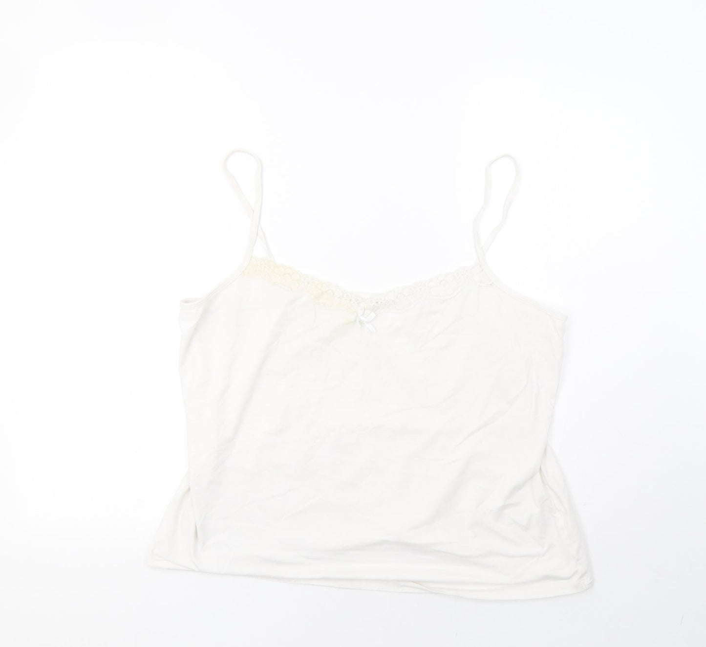 George Womens White   Basic Tank Size 22