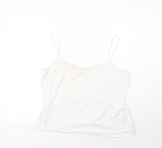 George Womens White   Basic Tank Size 22