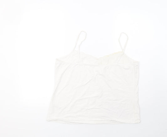 George Womens White   Basic Tank Size 22