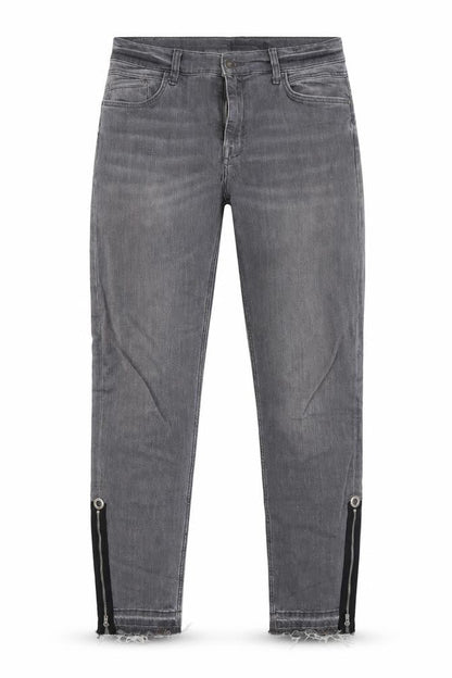 Womens UK Size 32 Zara Regular Fit Straight Grey Jeans