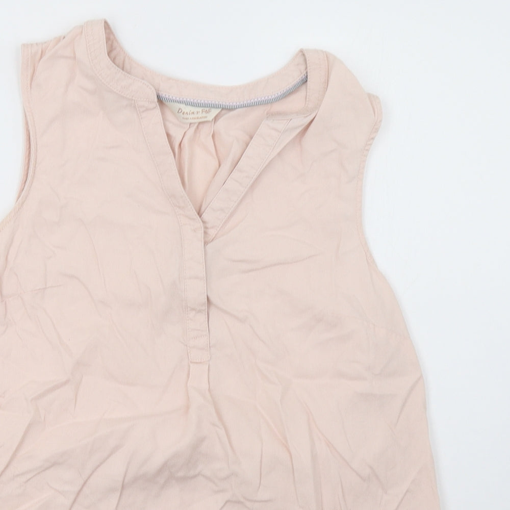 F&F Womens Pink   Basic Tank Size 10