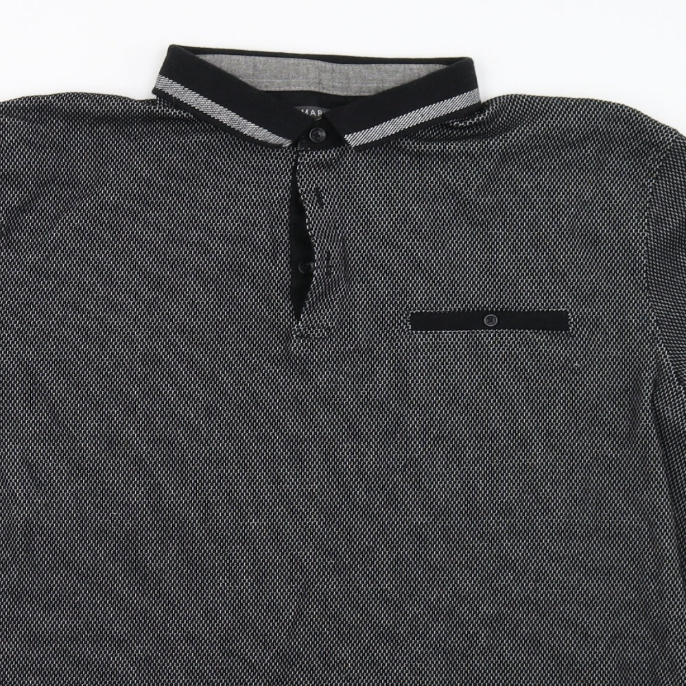 Primark Mens Grey    Button-Up Size XL