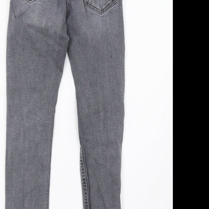 Zara Girls Grey  Denim Skinny Jeans Size 9 Months