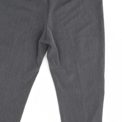 BM Womens Grey   Trousers  Size 18 L28 in