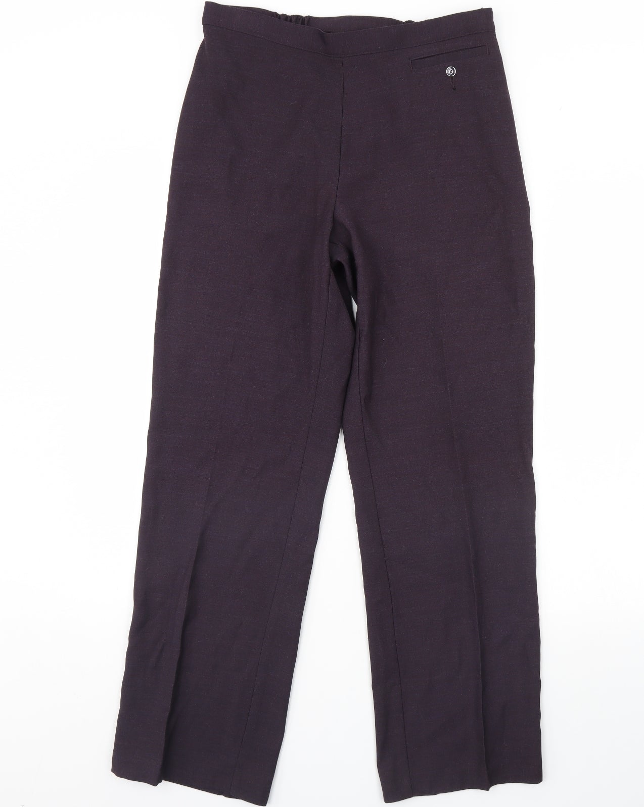 Womens UK Size 12 m&s Regular Fit  Purple Trousers