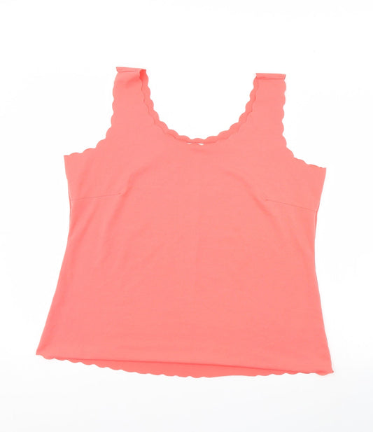 George Womens Pink   Basic Tank Size 16
