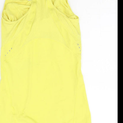 USA Pro Womens Yellow   Basic Tank