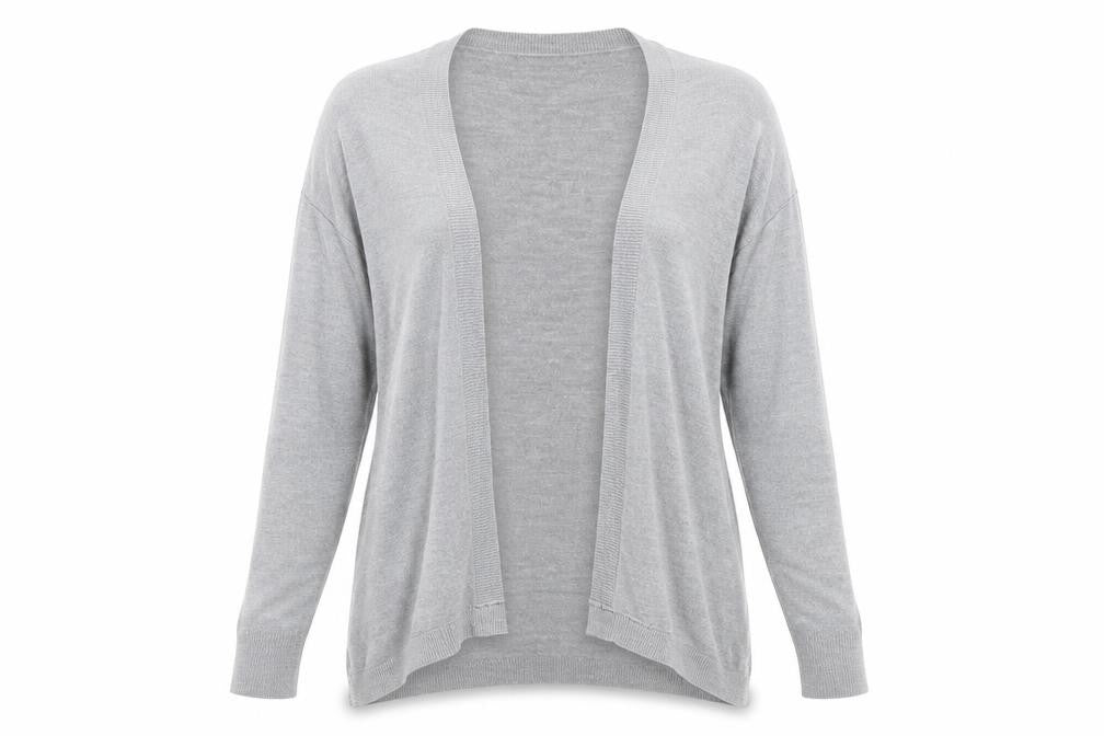 Womens UK Size 14 George Grey Cardigan Jumper