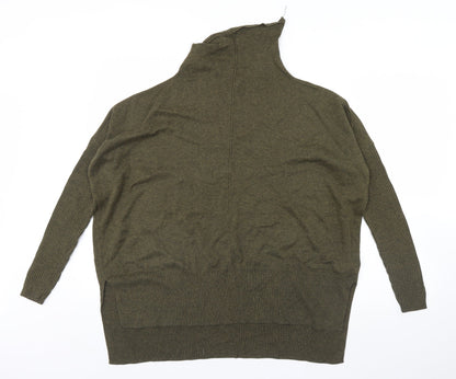 Womens UK Size M New Look Green Pullover Jumper