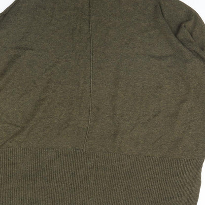 Womens UK Size M New Look Green Pullover Jumper