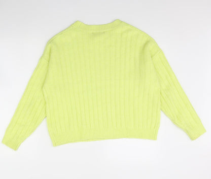 F&F Womens Green   Pullover Jumper Size 10