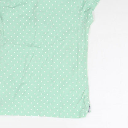 NEXT Girls Green Polka Dot  Basic Polo Size 18-24 Months