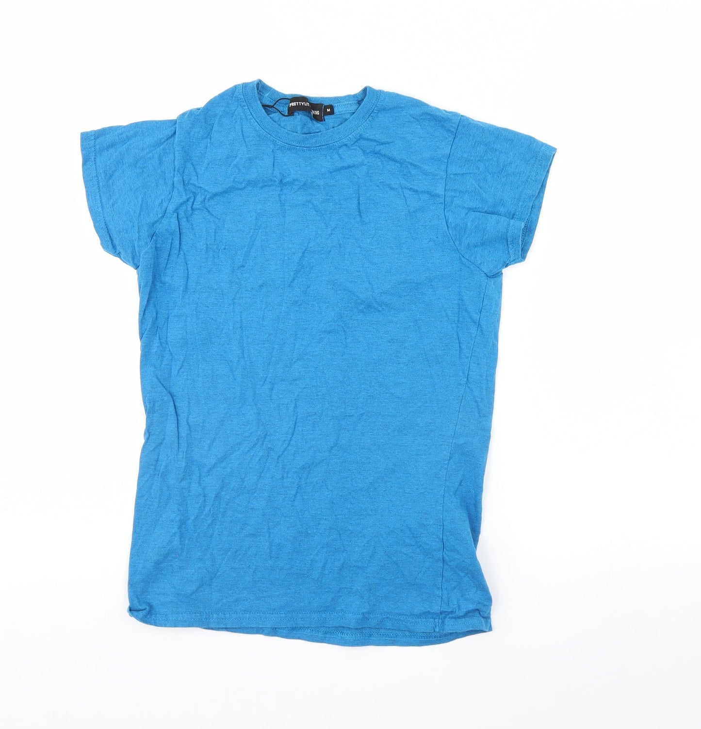 Pretty little thing Mens Blue    T-Shirt Size M