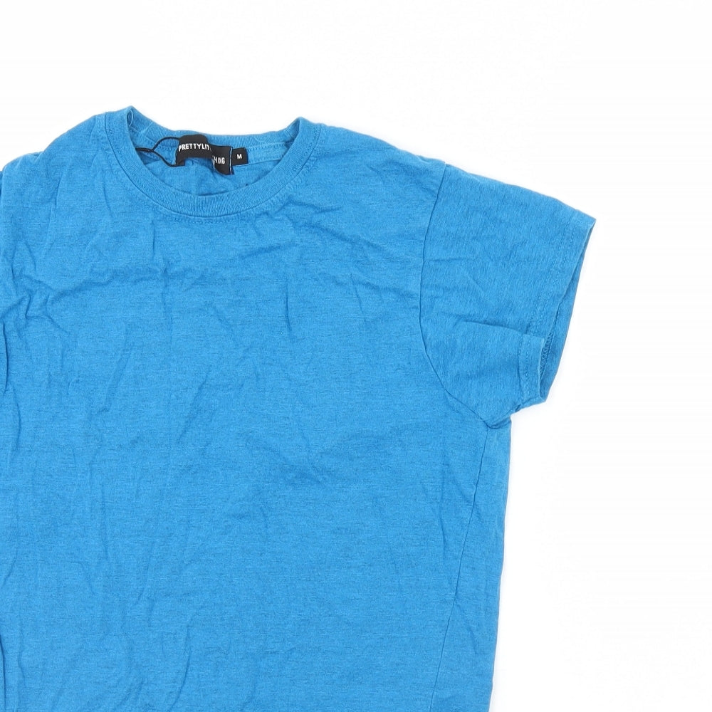 Pretty little thing Mens Blue    T-Shirt Size M