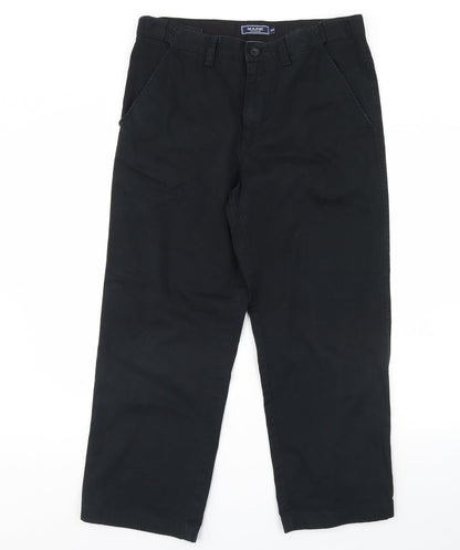 Womens UK Size 34 Maine Regular Fit  Black Trousers
