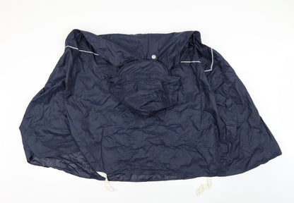Mens UK Size S Crivit Blue Rain Coat