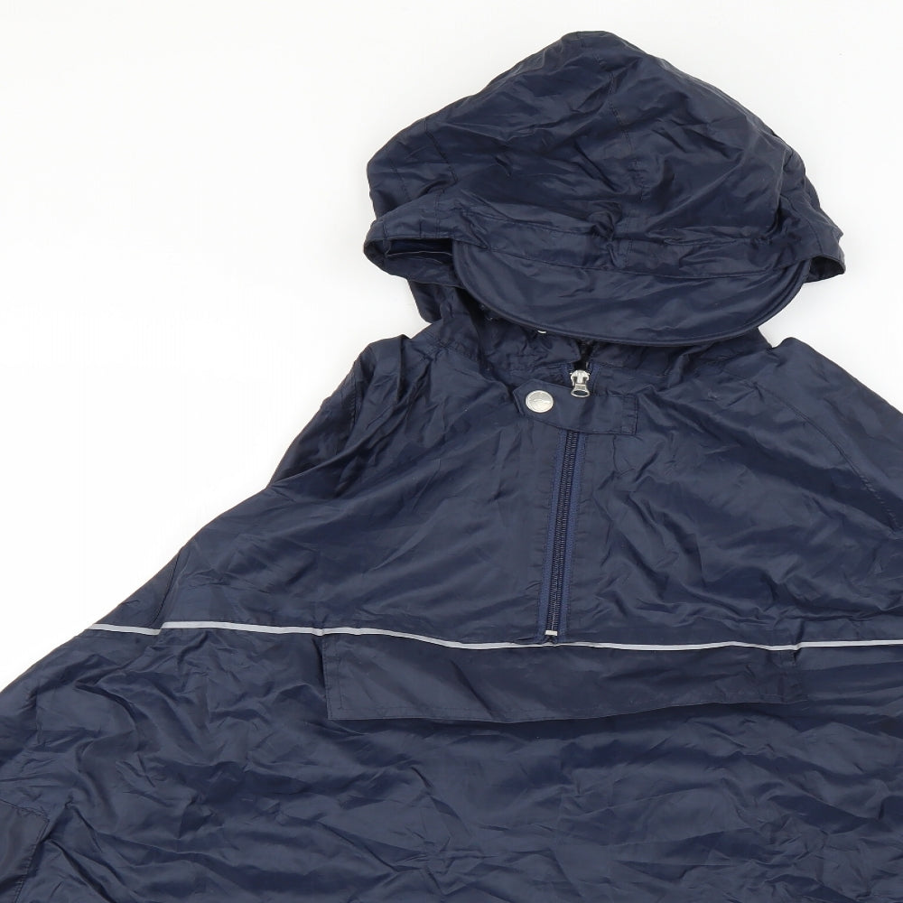 Mens UK Size S Crivit Blue Rain Coat