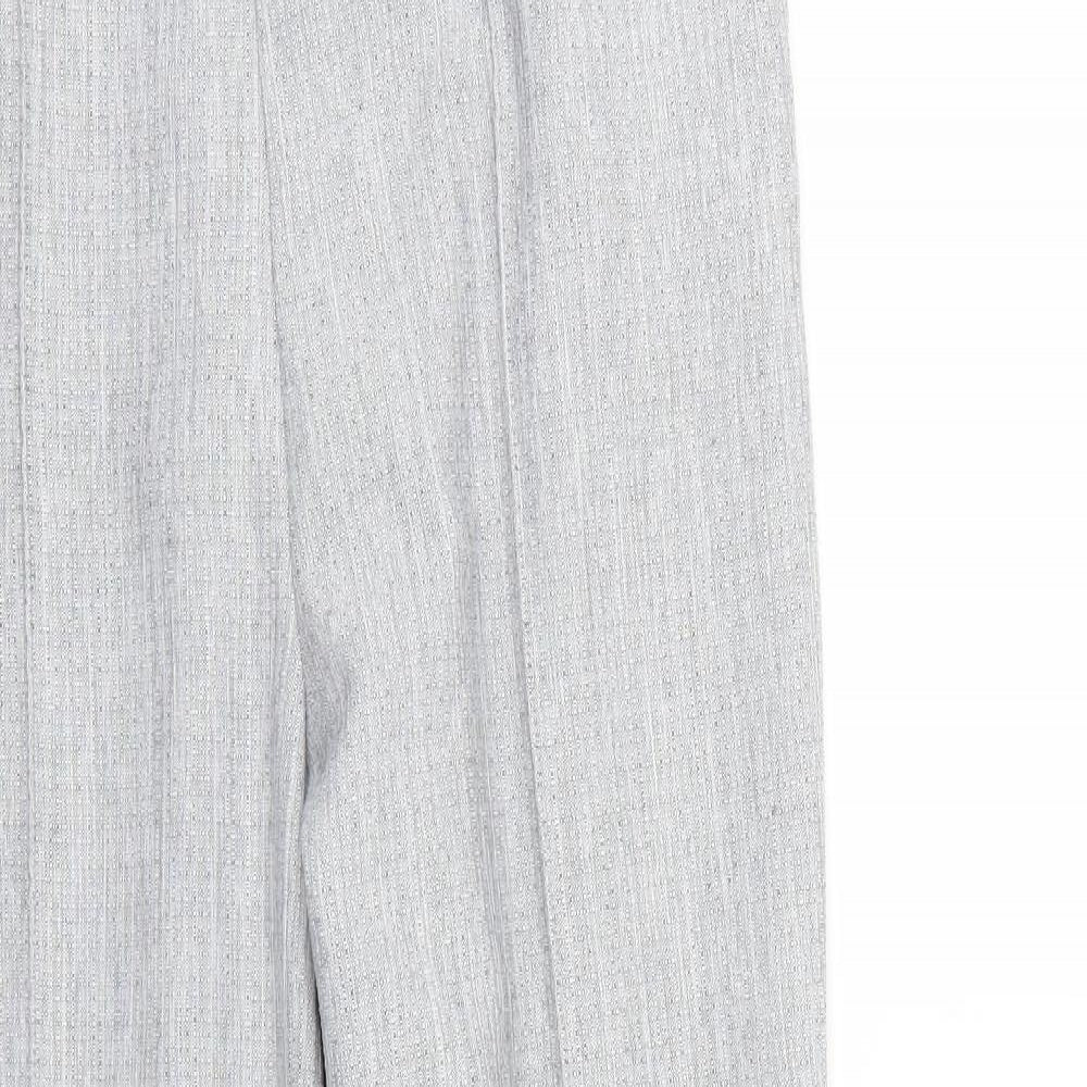 Womens UK Size 14 Marks and Spencer Regular Fit  Grey Trousers