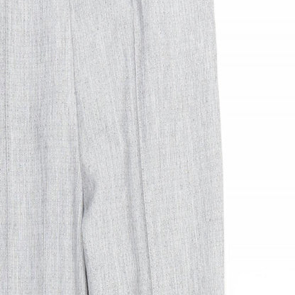 Womens UK Size 14 Marks and Spencer Regular Fit  Grey Trousers