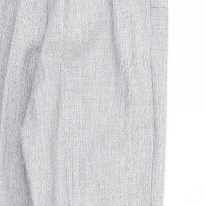 Womens UK Size 14 Marks and Spencer Regular Fit  Grey Trousers